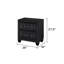 Mithil Full 2PC Bedroom Set Black-1972021949-1972021922-1972021920