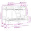 Broadcommon Solid Wood Bed-767413909