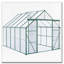 Serre en polycarbonate à double porte 8X6FT-Green-120352678-120352677