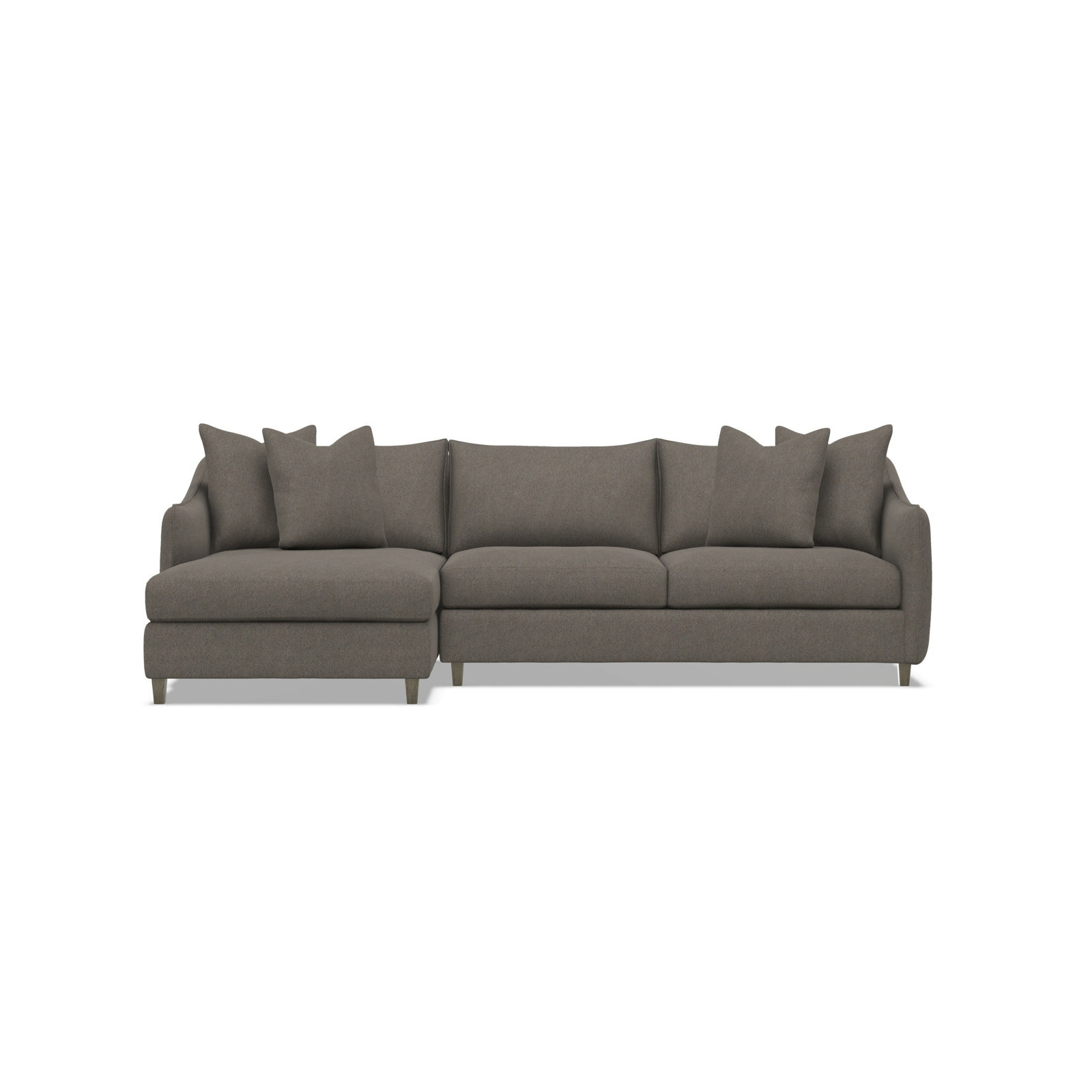 Joli Upholstered Chaise L-Sectional, 1583-022