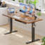 ONE PIECE Height Adjustable Standing Desk With Memory Smart Panel Office Electric Standing Computer Desk With USB Charge-1060843564-1060843562