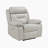 Hornbeck 40" Modern & Contemporary Top Grain Leather Match Power Reclining Chair with One-Touch Power Control, USB Charging & Pocket Coil Seating-1477392223