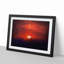 Deep Red Sunset in Italy in Abstract - Picture Frame Graphic Art Print-55740339-55740338