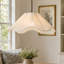 Luminaire suspendu en tissu tressé 1 lumière Atelier