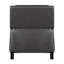 Fauteuil inclinable en bois massif et en contreplaqué rembourré de mousse-1765065775