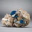Cavansite et Stilbite des carrières de Wagholi