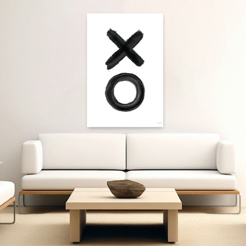 Buffle, art contemporain abstrait, H 60 po x l 40 po