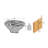Monsey Glass Top Single Coffee Table