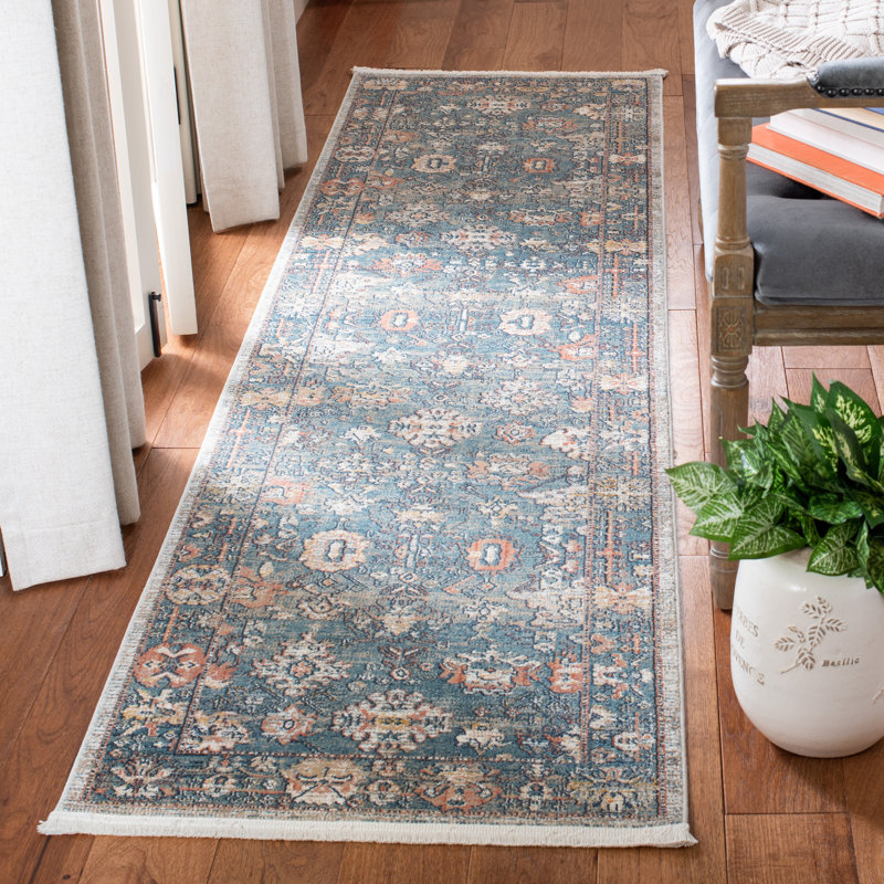 Maurine Geometric Hand Woven Area Rug, Runner 66 x 244 cm