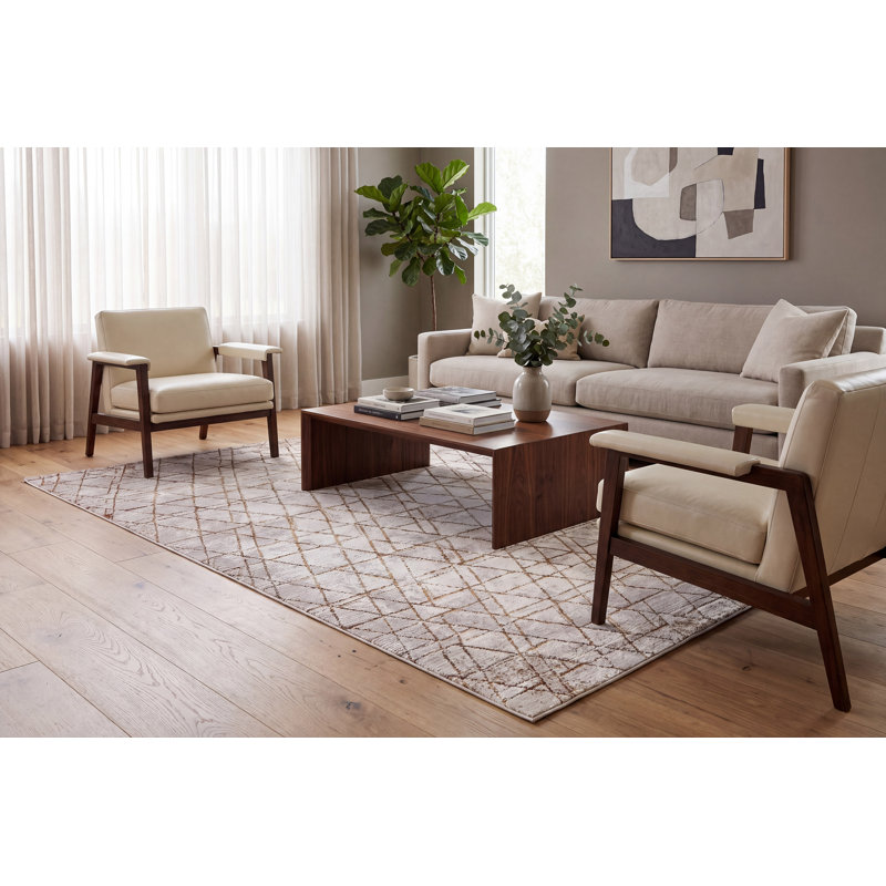 Geometric Rug, Rectangle 7'10" x 10'