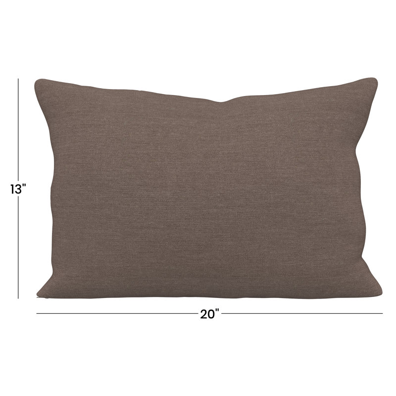 Coussin intérieur / extérieur Amala Sunbrella®, Play Mocha