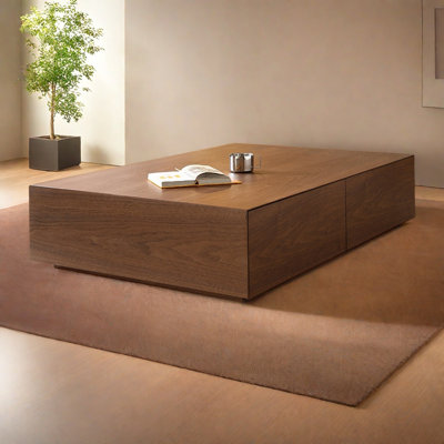 Simple rectangular end table