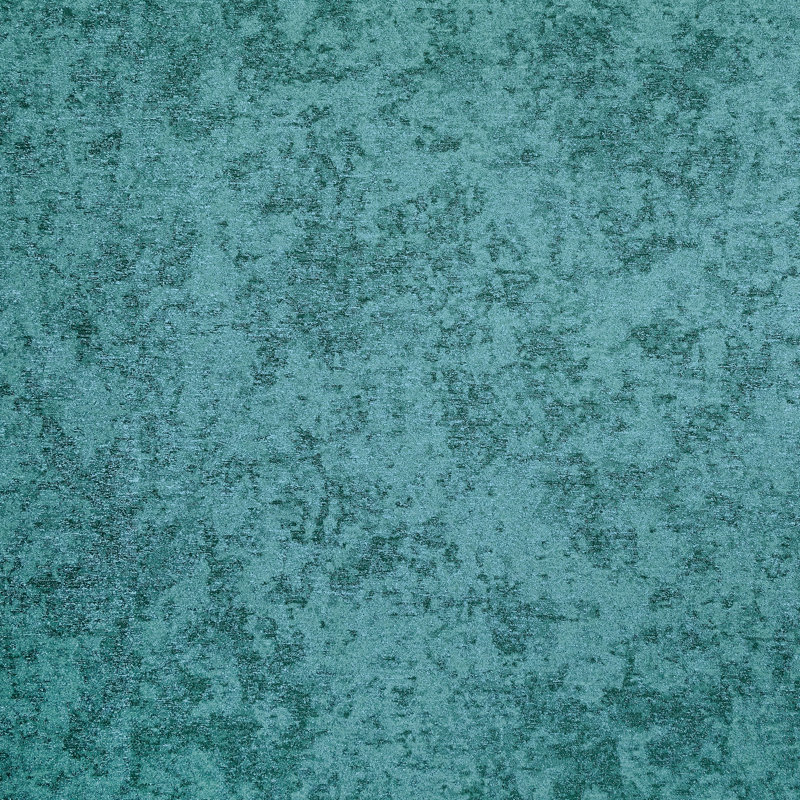 Precious Collection Shimmery Satin Silk Fabric Design Wallpaper Roll, Teal