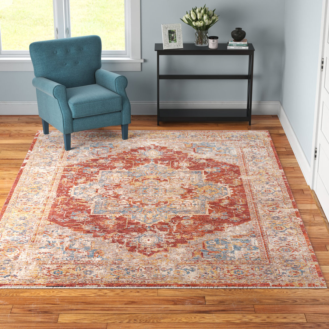 Allie Oriental Indoor Rug Andover Mills™ Rug 