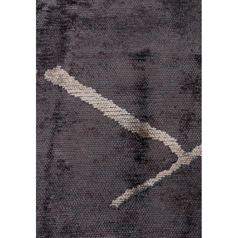 Rakip Abstract Hand Loom Indoor / Outdoor Area Rug, Rectangle 7'10" x 11'1"