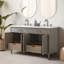 Sebastiano 54'' Double Bathroom Vanity with Engineered Stone Top-111376226