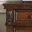 Armoire à chaussures sculptée de style américain