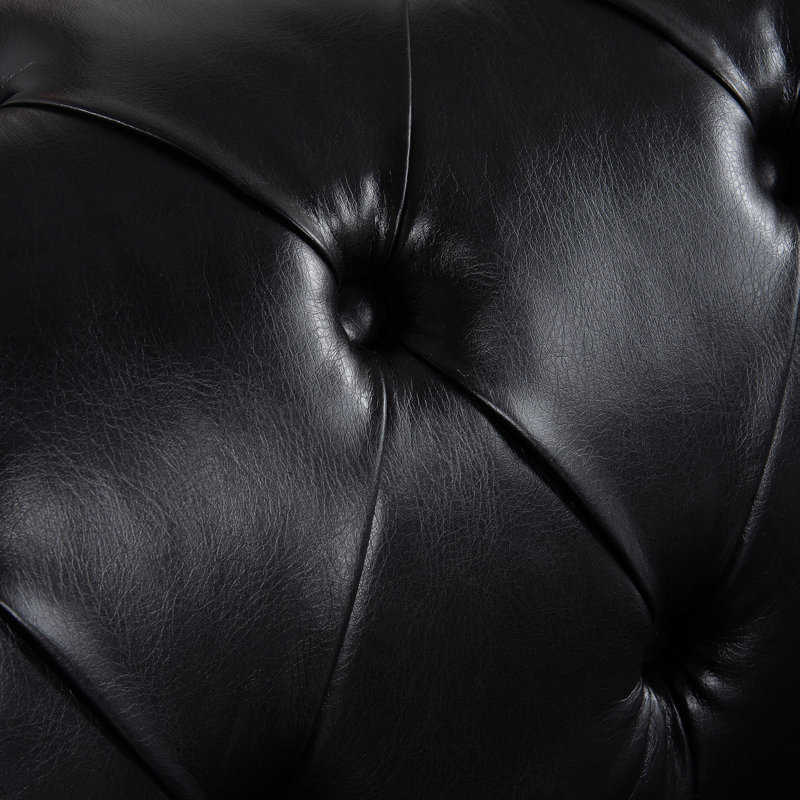 Canapé 84 po 84 po, Noir
