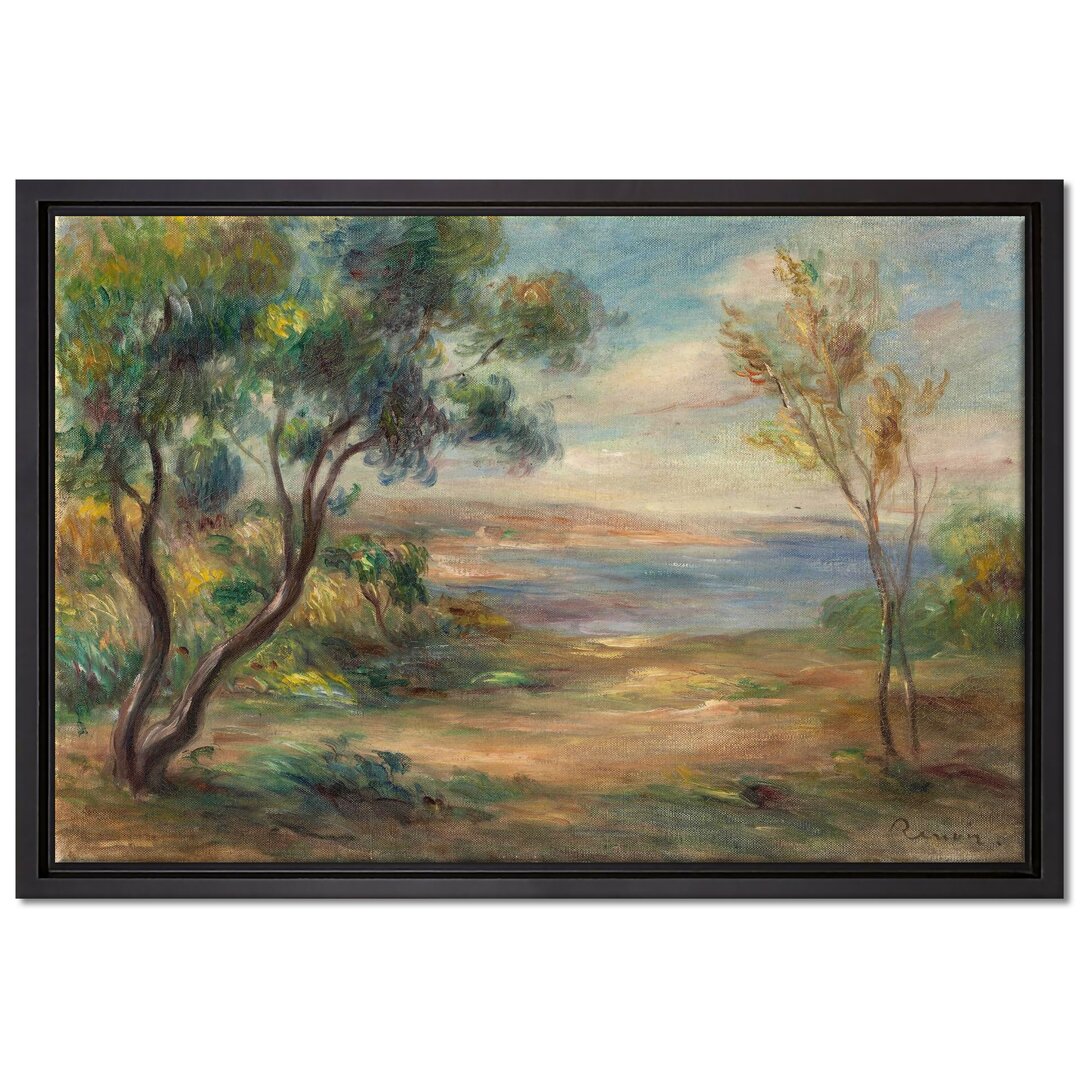 Gerahmter Kunstdruck Leinwandbild Die Strände des Meeres (Bords de Mer) von Pierre-Auguste Renoir