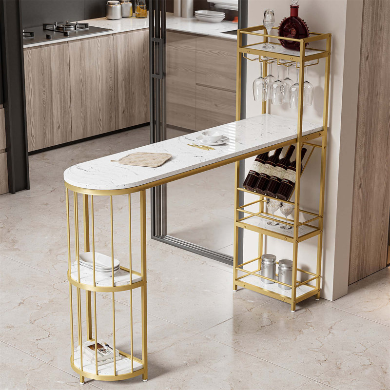 Hernaldo Metal Base Dining Table