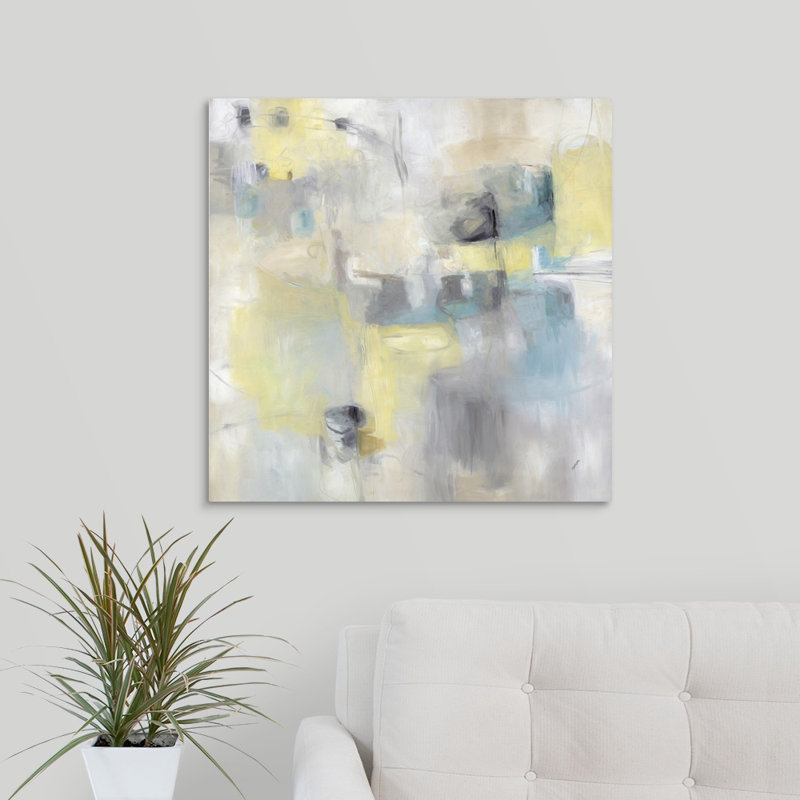 « light work », peinture sur toile, Toile tendue, H 30 po x l 30 po x P 1,25 po