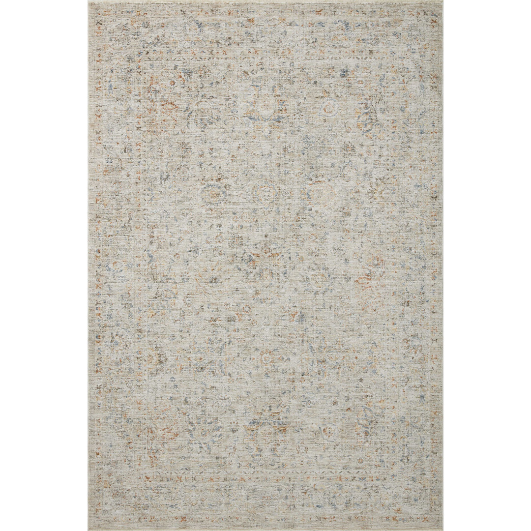 Amber Lewis x Loloi Honora Bone / Multi Area Rug Amber Lewis x Loloi Rug 