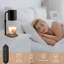 Lampe chauffe-bougie réglable en métal-1074815770