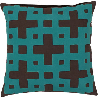 Geometric Cotton Throw Pillow