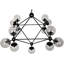 Pluto 13 - Light Chandelier