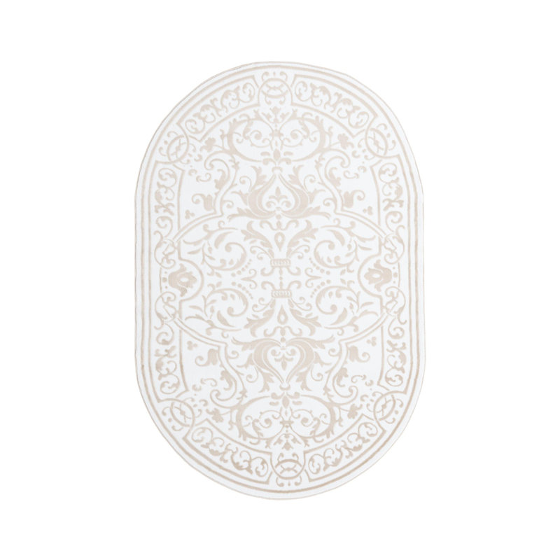 Airyana Oriental Indoor Rug, Oval 5'3" x 8'