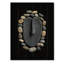 Masque tribal africain Jawaun III sur bois-1461885287