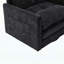 Fauteuil demi-tonneau pivotant de style Mid-Century moderne-1002184378