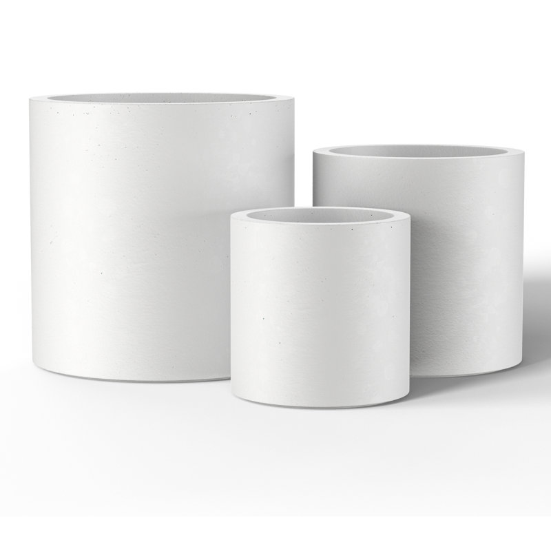 Odder Handmade Pot Planter, Crisp White