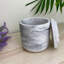 Jesmonite Grey Smooth Storage Pot