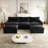 109'' Upholstered Sectional Sofa with Ottoman-1659050482