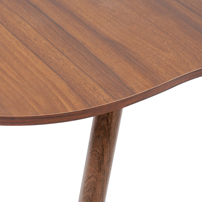End Table, Modern Coffee Table, Sofa Side Table With Cloud-Shaped Tabletop