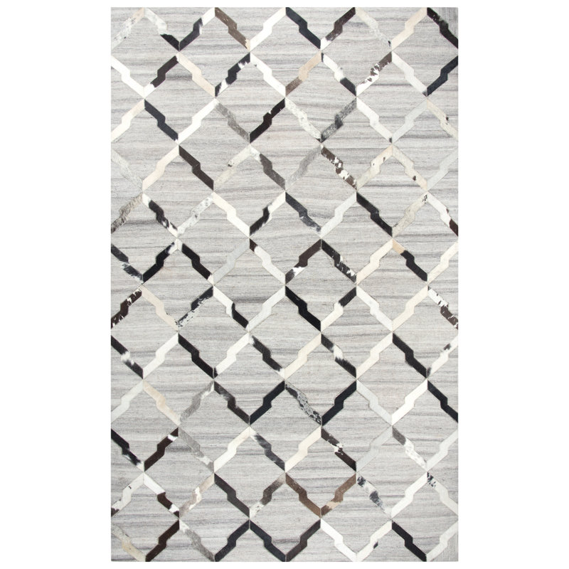 Tapis gris Inniss, Rectangle 8 pi x 10 pi