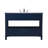 Audrit 48 " W Freestanding Standard Free Standing 1 Single Vanity Bathroom Vanity With Marble Top-523834024