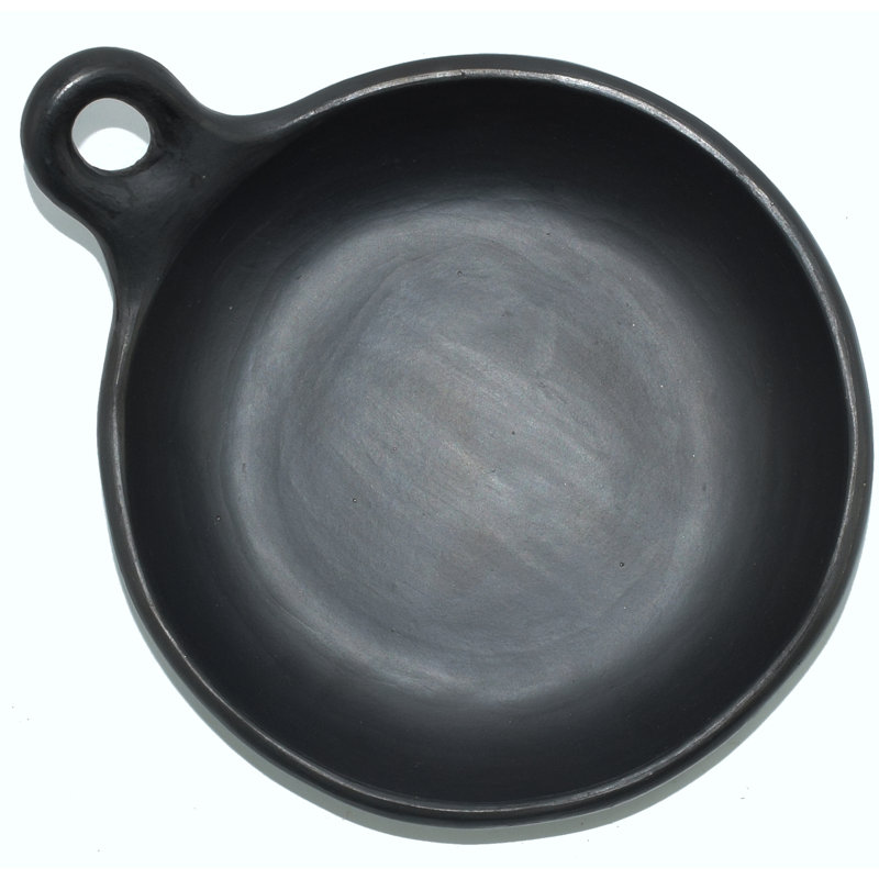 Ancient Cookware, Clay Chamba Saute Pan, Mini, 12 Ounces