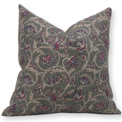 Housses de coussin en toile à motif de canard Fab divine (Saraswati, vert)