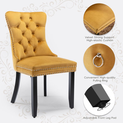 Delafield Lux Kitchen Dining Chairs