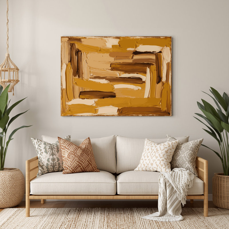 Art mural en métal Neo Expressionism 24, H 144 po x l 216 po x P 0,05 po