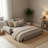 73.21" Queen Pull Out Sofa Bed, 3-in-1 Convertible Sleeper Sofa Bed for Living Room-712246423