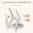 Desk Chair, Ergonomic Study Chair For Kids With Lumbar Support And Footrest, Adjustable Height, Flip-up Armrests, Kids Study Chair With Adjustable Backrest