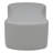 Pro Series Upholstered Bowtie Ottoman 12" Height-101545365