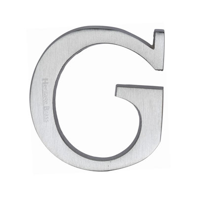 Heritage Brass Heritage Alphabet Rear Fix 5.1cm (2")