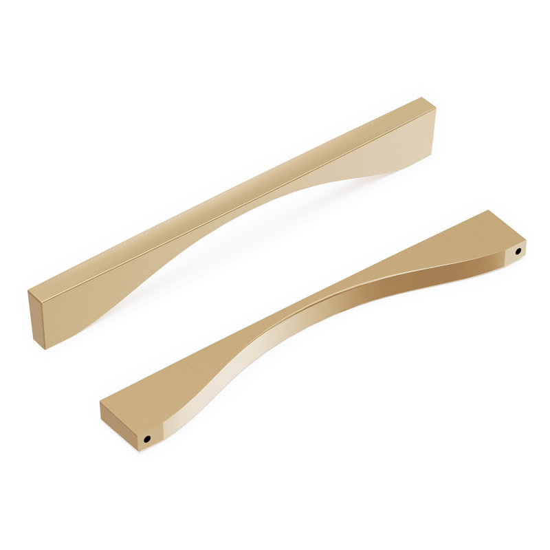 Channel Appliance Pull, 12", Champagne Bronze