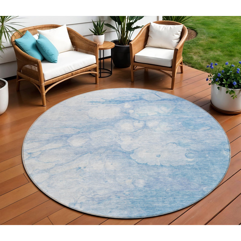 Tapis rond 8 po