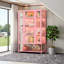 67.25" Tall Three-Sided Glass Display Cabinet With LED Lights & Adjustable Shelves-487939476