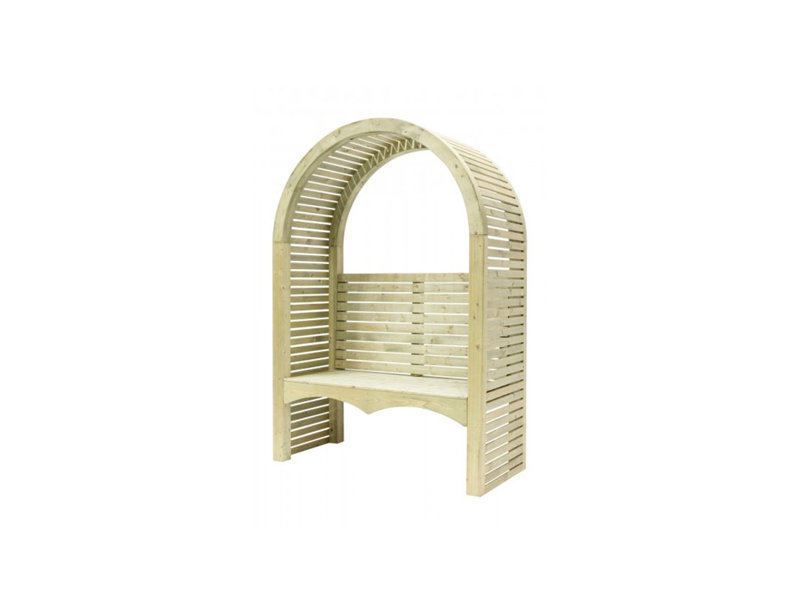 Grange Contemporary Arbour Bench, Green